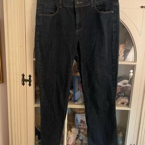 Talbots Heritage Dark Blue Women's Straight Leg Jeans 14